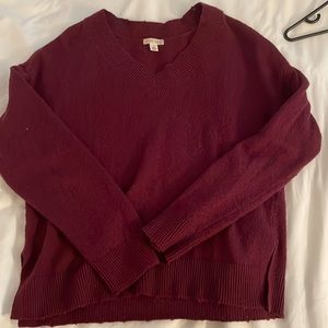 Red sweater
